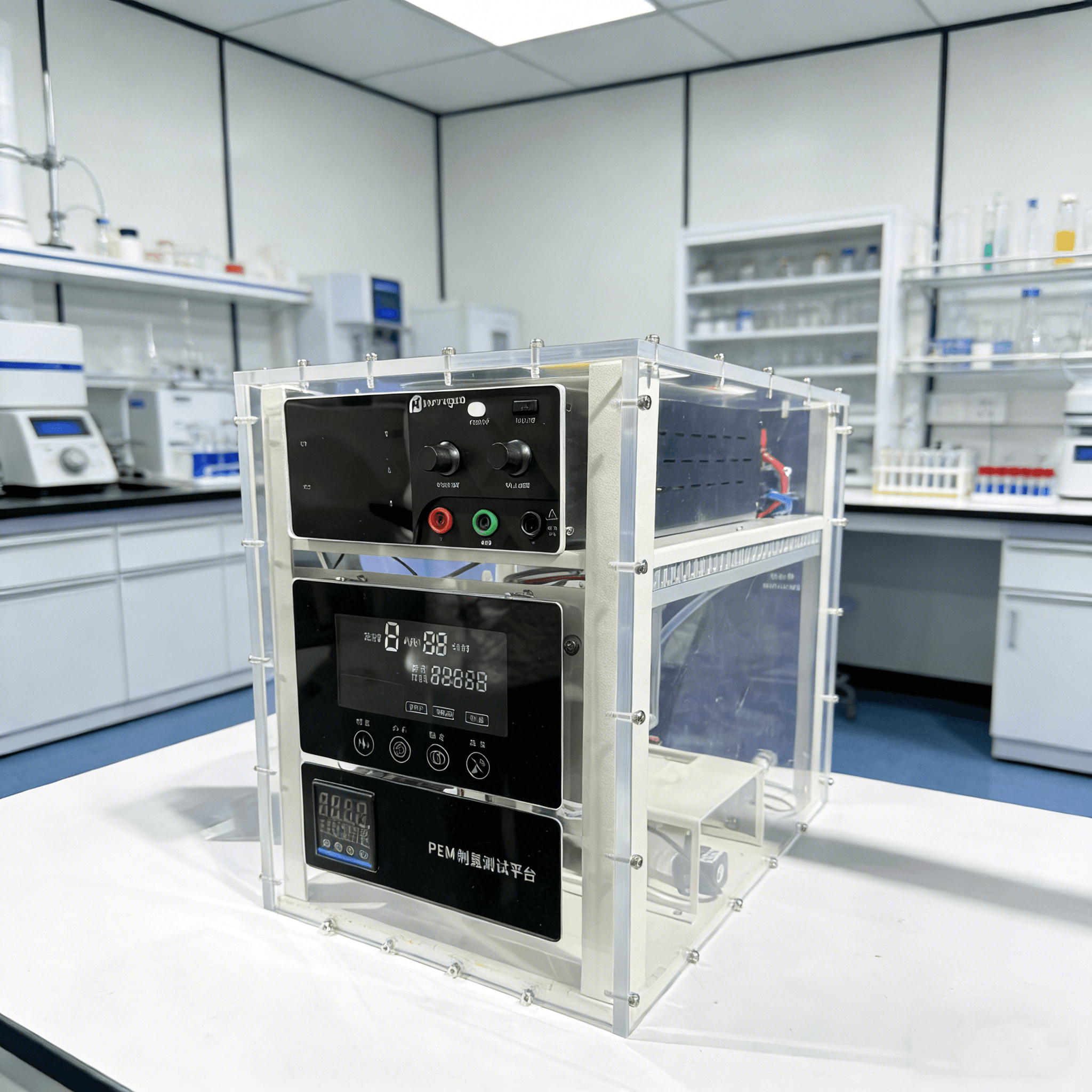 PEM electrolysis training system for hydrogen experiment equipment validation
