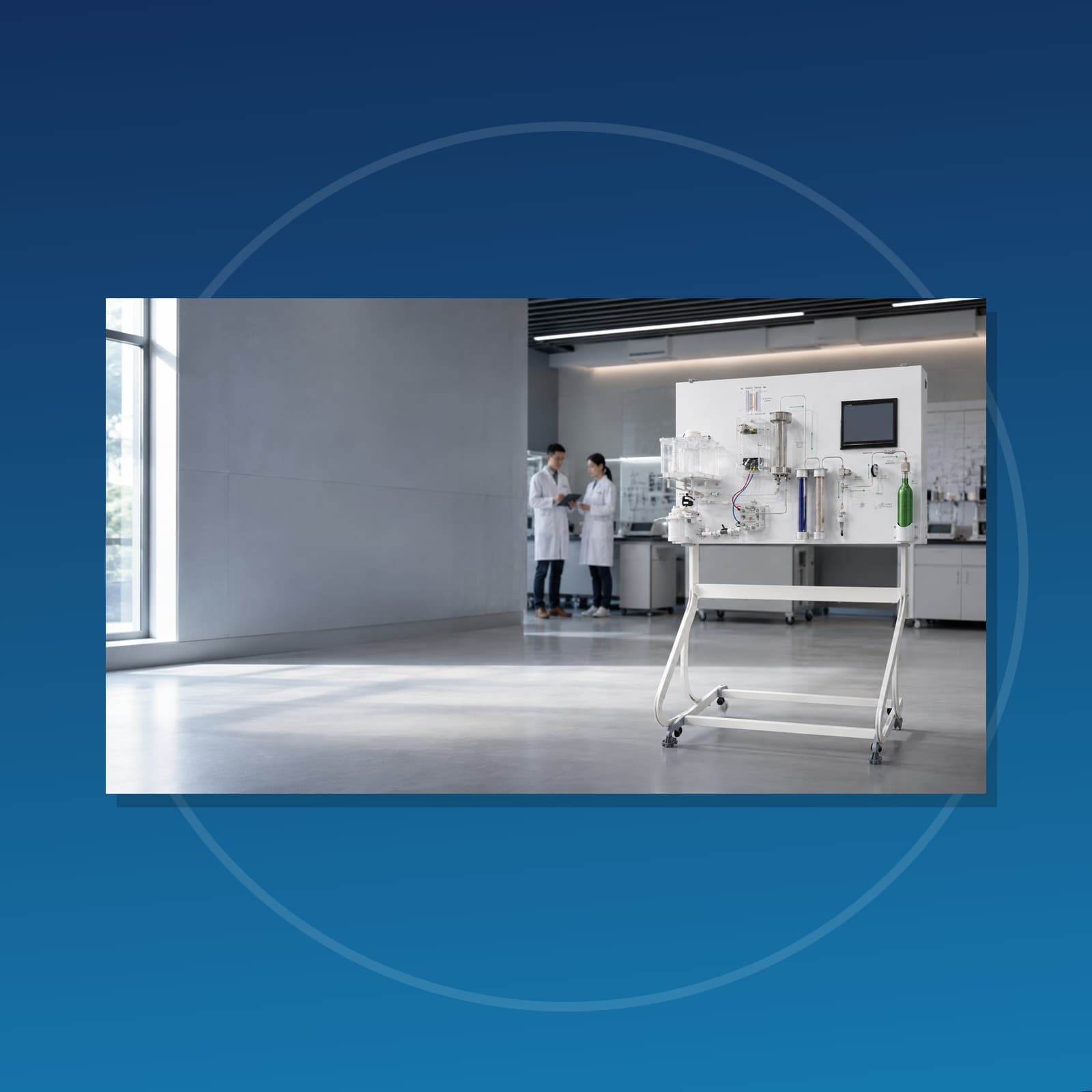 VDHT002 PEM water electrolysis hydrogen production and storage demonstration system