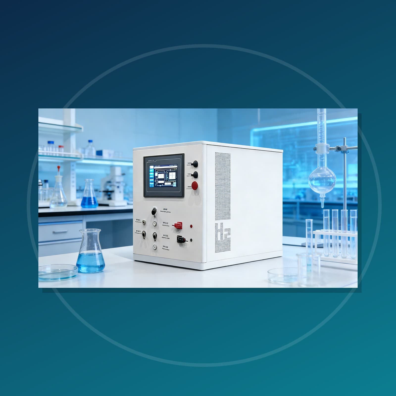 VDTA02 PEM water electrolyzer single-channel test platform