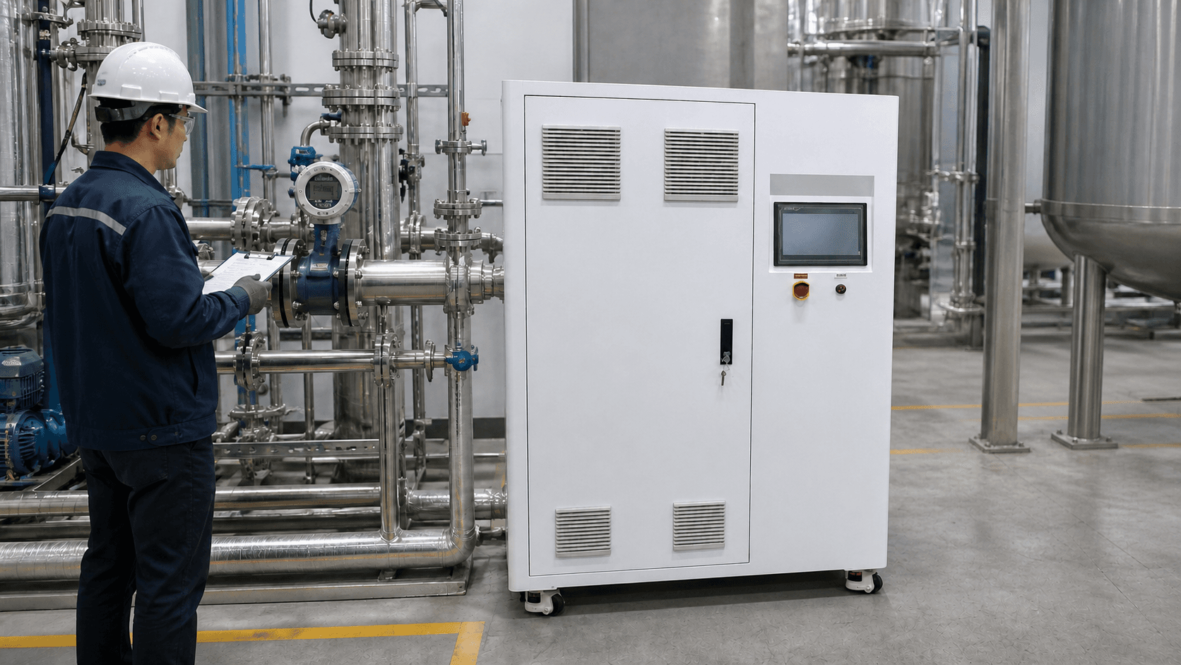 PEM hydrogen generator used to plan hydrogen flow rate