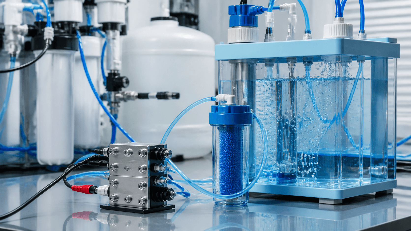 water electrolysis teaching equipment for laboratory preparation