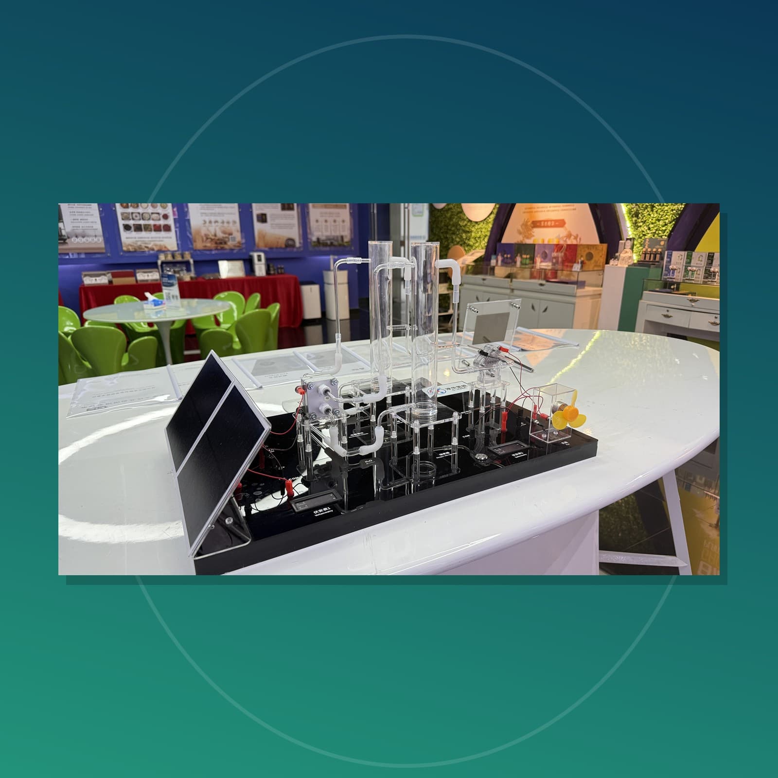 VDHT003 photovoltaic hydrogen production demonstration teaching unit